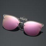 Lunettes de soleil polaris�es a clip unisexe, verres rabattables, vision nocturne, anti - uv, pour la ...