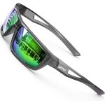 Lunettes de soleil polaris�es pour homme de conduite 100% anti uv400 cyclisme p�che lunettes uv400 cat ...