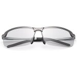 Lunettes de soleil polaris�es photochromiques de s�curit� pour homme et femme - protection uv400 - anti ...