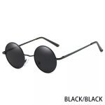 Lunettes de soleil rétro polarisées a monture métallique ronde, pour hommes et femmes, lunettes de soleil ... Lunettes de soleil rétro polarisées a monture métallique ronde, pour hommes et femmes, lunettes de soleil ...