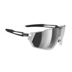 Lunettes de soleil salice salice 029 tailleunique white - black / rw silver idro hc cat. plastique unisexe ...