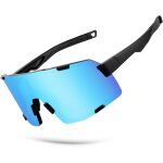 Lunettes de soleil de sport, pour homme et femme, [36 g tr90 lgres] lunettes de sport, de course avec ...