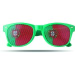 Lunettes de soleil pour supporters de football - motif drapeau du pays - lunettes de sport pour homme ...