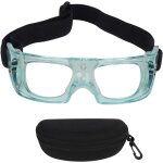 Lunettes de sport, lunettes de basket - ball, conception rglable gratuite, cadre incurv, matriau pc ...