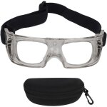 Lunettes de sport, lunettes de basket - ball, conception rglable gratuite, cadre incurv, matriau pc ...