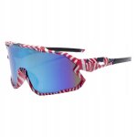 Lunettes de sport lunettes de conduite lunettes de cyclisme sports de plein air verres bleus