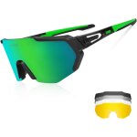 Lunettes de sport polarises pour hommes femmes avec 3 ou 5 lentilles pour le cyclisme, la pche, le ...