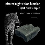 Lunettes de vision nocturne camra de chasse binoculaire infrarouge 4k 36mp haute clart jour et nuit ...