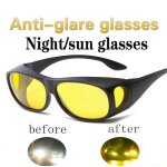 Lunettes de vision nocturne unisexes pour la conduite de nuit - protection uv et confort optimal - strae ...