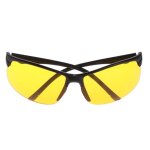 Lunettes de vision nocturne unisexe, p�che, cyclisme, plein air, protection de lentille jaune, uv400