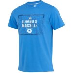 M - t - shirt - olympique de marseille - om - bleu - coton - manches courtes
