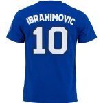M - t - shirt - psg - zlatan ibrahimovic - coton - manches courtes - bleu