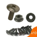 M6x20 corps de panneau de moto pour scooter electrique, gros 2, 2 crois� a t�te plate, planificateur ...