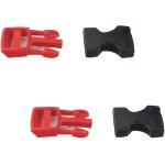 Maas - lot de 2 clips de menton de casque - fermeture au menton de qualité supérieure avec serrure a ... Maas - lot de 2 clips de menton de casque - fermeture au menton de qualité supérieure avec serrure a ...