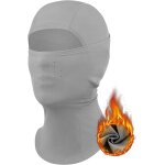 Maas - cagoule polaire lycra hiver balaclava chaud coupe - vent masque elastique trou aration respirant ...