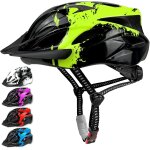 Maas - casque protecteur de vélo pour enfants, casque léger avec visière, ajustable casques de sport ... Maas - casque protecteur de vélo pour enfants, casque léger avec visière, ajustable casques de sport ...