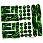 Maas - film de protection autocollant pour cadre de vélo 34 pièces pour bmx mtb vélo de course auto - ... Maas - film de protection autocollant pour cadre de vélo 34 pièces pour bmx mtb vélo de course auto - ...
