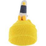 Maas - housse de casque de ski jaune dessin animé canard, lavable, elastique, convient pour les casques ... Maas - housse de casque de ski jaune dessin animé canard, lavable, elastique, convient pour les casques ...