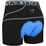 Maas - short cycliste homme cuissard vlo vtt avec coussin compression a 5 couches rembourr respirant ...