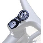 Maas - support pour casque de vlo pour gps garmin wahoo (noir)