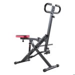 Machine a squats - duoku - appareil d'entra�nement des jambes et des fessiers avec 12 niveaux de r�sistance ...