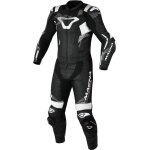 Macna armadyl combinaison en cuir de moto deux pi�ces perfor�e, noir - blanc, taille 54 pour hommes