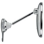 Macom sensation 229 miroir de maquillage ventouse rond chrome Macom sensation 229 miroir de maquillage ventouse rond chrome
