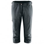 Maier sports - women's neckar - corsaire taille 48, gris / noir