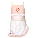 Maillot de bain 1 pièce et paréo pois charlotte aux fraises Maillot de bain 1 pièce et paréo pois charlotte aux fraises