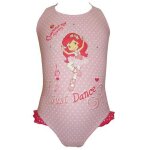 Maillot de bain 1 pice rose charlotte aux fraises