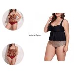 Maillot de bain 2 pièces, ensemble, soutien - gorge a bretelles, taille haute, sans manches, ajustable, ... Maillot de bain 2 pièces, ensemble, soutien - gorge a bretelles, taille haute, sans manches, ajustable, ...