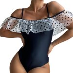 Maillot de bain ajustable a volants pour femmes, bikini attrayant Maillot de bain ajustable a volants pour femmes, bikini attrayant