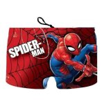 Maillot de bain - boxer de bain spiderman rouge