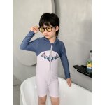 Maillot de bain pour enfants japonais et corens, maillot de bain une pice pour bb avec protection ...