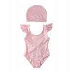 Maillots de bain pour enfants maillots de bain sans manches pour enfants avec bonnet de bain maillots ...