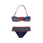 Maillot de bain fille 2 pices ladybug - bleu