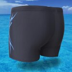 Maillot de bain imprim� pour hommes, grande taille, coupe slim, et�