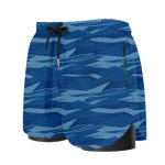 Maillot de bain imprimé pour hommes et adolescents, séchage rapide, short de bain, sports nautiques, ... Maillot de bain imprimé pour hommes et adolescents, séchage rapide, short de bain, sports nautiques, ...