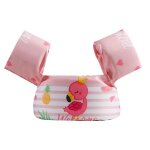 Maillot de bain a manches de bras de dessin pour bb, mousse, scurit, rglable, gilet de sauvetage, ...