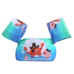 Maillot de bain a manches de bras de dessin pour bb, mousse, scurit, rglable, gilet de sauvetage, ...