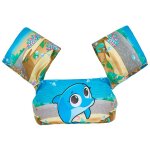 Maillot de bain a manches de bras de dessin pour bb, mousse, scurit, rglable, gilet de sauvetage, ...