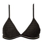 Maillot de bain nausica noir avec fil dor femme deeluxe 74