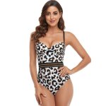 Maillot de bain une pièce imprimé léopard, coupe rigide, cousu ensemble, pour femmes, nouvelle collection ... Maillot de bain une pièce imprimé léopard, coupe rigide, cousu ensemble, pour femmes, nouvelle collection ...