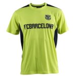 S - maillot - fc barcelone - bar�a - jaune - vert - manches courtes