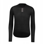 Maillot de cyclisme lger, manches longues, accessoires de sport solides m, noir