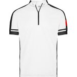Maillot cycliste - homme - jn452 - blanc
