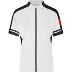 Maillot cycliste zipp� femme jn453 - blanc