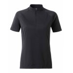 Maillot cycliste zipp� - femme - jn511 - noir