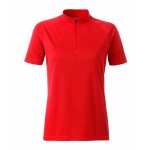 Maillot cycliste zipp� - femme - jn511 - rouge