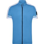 Maillot cycliste zipp� homme jn454 - bleu cobalt